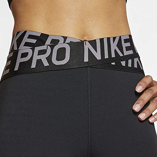 NIKE W NP Intertwist 2.0 Tight Pantalones de Deporte, Mujer, Black/Thunder Grey, M NIKE W NP Intertwist 2.0 Tight Pantalones de Deporte, Mujer, Black/Thunder Grey, M