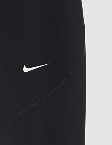 NIKE W NP Tight Pantalones de Deporte, Mujer, Black/White, L