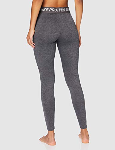 NIKE W NP Warm Tight New Mallas, Mujer, Oil Grey/htr/blac, L