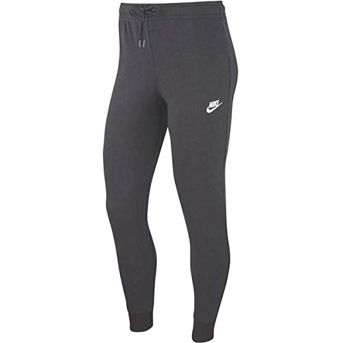 NIKE W NSW Essntl Pant Tight FLC Pantalones de Vellón, Mujer, Negro (Black/White), S