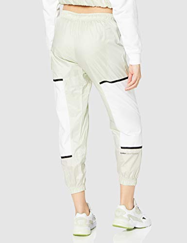 NIKE - W NSW Pant Wvn Archive RMX, Pantalones Deportivos para Mujer, Mujer, Pantalones Deportivos, CU6395, Light Bone/White/Black, XS