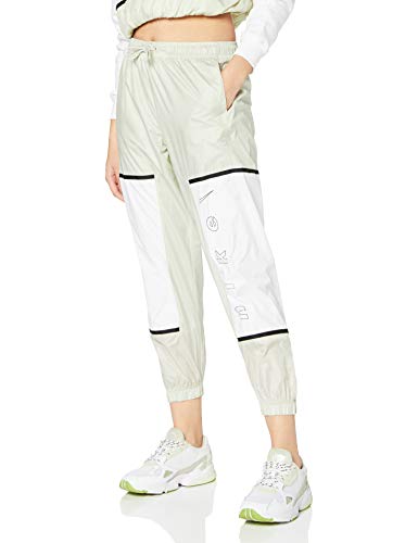 NIKE - W NSW Pant Wvn Archive RMX, Pantalones Deportivos para Mujer, Mujer, Pantalones Deportivos, CU6395, Light Bone/White/Black, XS