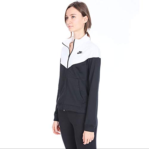 NIKE W NSW TRK Suit PK Chándal, Mujer, Black/White/Black, M