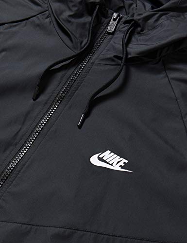 NIKE W NSW WR Jkt Chaqueta de Deporte, Mujer, Black/Black/(White), S