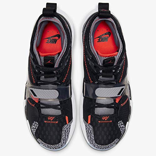 Nike Why Not Zer0.3 Cd3003-006 - Zapatillas de baloncesto para hombre, negro (Black/Bright Crimson-cement Grey-white), 45.5 EU Nike Why Not Zer0.3 Cd3003-006 - Zapatillas de baloncesto para hombre, negro (Black/Bright Crimson-cement Grey-white), 45.5 EU