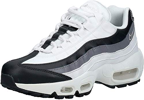 Nike Wmns Air MAX 95, Zapatillas de Atletismo para Mujer, Multicolor (Black/Gunsmoke/Platinum Tint 021), 38 EU