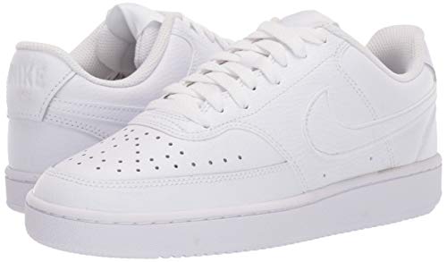 Nike Wmns Court Vision Low, Zapatillas de Baloncesto Mujer, Multicolor (White/White/White 100), 40 EU