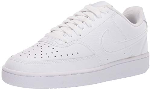 Nike Wmns Court Vision Low, Zapatillas de Baloncesto Mujer, Multicolor (White/White/White 100), 40 EU Nike Wmns Court Vision Low, Zapatillas de Baloncesto Mujer, Multicolor (White/White/White 100), 40 EU