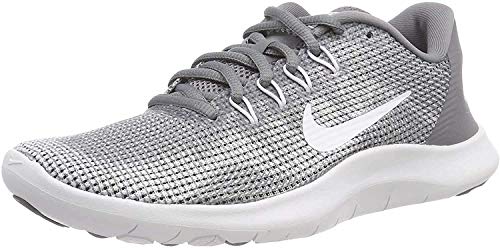 Nike Wmns Flex 2018 RN, Zapatillas Mujer, Gris Cool Grey White 010, 43 EU