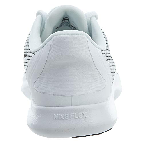 Nike Wmns Flex 2018 RN, Zapatillas para Mujer, Multicolor (White/Black/Cool Grey 001), 39 EU