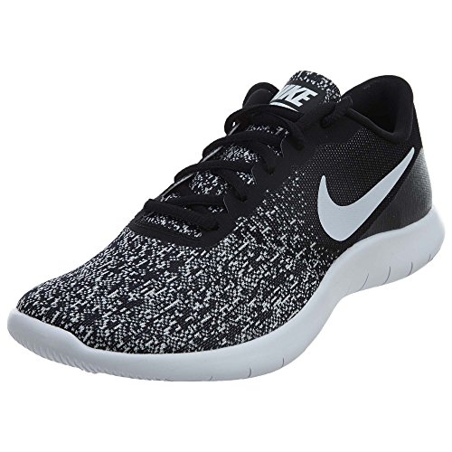 Nike Wmns Flex Contact, Zapatillas de Running para Mujer, Negro (Black/White 002), 36.5 EU