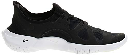 Nike Wmns Free RN 5.0, Zapatillas de Atletismo para Mujer, Multicolor (Black/White/Anthracite/Volt 000), 38.5 EU