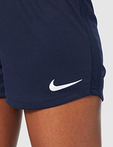 NIKE Women's Dry Academy 18 Football Shorts Sport Shorts, Hombre, Obsidian/Obsidian/White, L NIKE Women's Dry Academy 18 Football Shorts Sport Shorts, Hombre, Obsidian/Obsidian/White, L