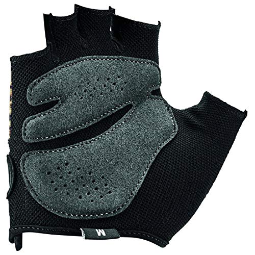 NIKE Women's Gym Elemental Fitness Guantes, Mujer, Color Dorado/Antracita/Blanco, Medium NIKE Women's Gym Elemental Fitness Guantes, Mujer, Color Dorado/Antracita/Blanco, Medium