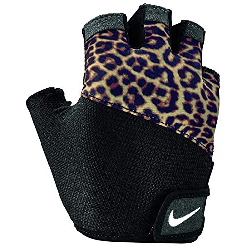 NIKE Women's Gym Elemental Fitness Guantes, Mujer, Color Dorado/Antracita/Blanco, Medium NIKE Women's Gym Elemental Fitness Guantes, Mujer, Color Dorado/Antracita/Blanco, Medium