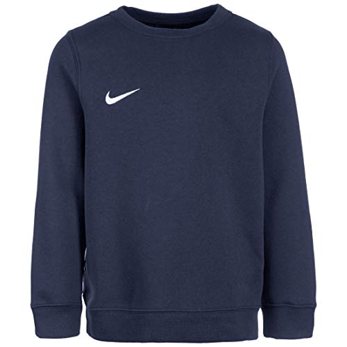 NIKE Y CRW FLC TM Club19 Sudadera, Niños, Obsidian/White, M NIKE Y CRW FLC TM Club19 Sudadera, Niños, Obsidian/White, M