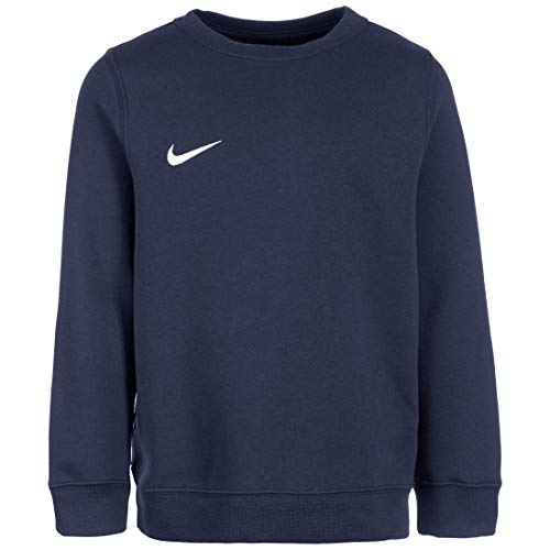 NIKE Y CRW FLC TM Club19 Sudadera, Niños, Obsidian/White, M