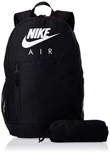 NIKE Y Nk Elmntl Bkpk - Gfx Fa19 Sports Backpack, Unisex niños, Black/Black/(White), MISC NIKE Y Nk Elmntl Bkpk - Gfx Fa19 Sports Backpack, Unisex niños, Black/Black/(White), MISC