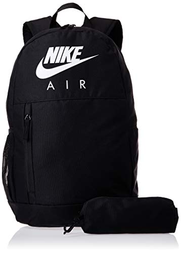 NIKE Y Nk Elmntl Bkpk - Gfx Fa19 Sports Backpack, Unisex niños, Black/Black/(White), MISC