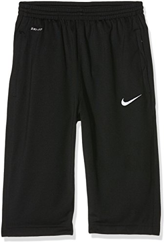 NIKE YTH Libero 3/4 Knit Pant Pantalón Deportivo Pirata, Niños, Negro/Blanco, L NIKE YTH Libero 3/4 Knit Pant Pantalón Deportivo Pirata, Niños, Negro/Blanco, L