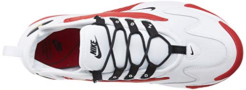 Nike Zoom 2K, Zapatillas Deportivas Hombre, Bianco White Black Gym Red White 107, 43 EU Nike Zoom 2K, Zapatillas Deportivas Hombre, Bianco White Black Gym Red White 107, 43 EU
