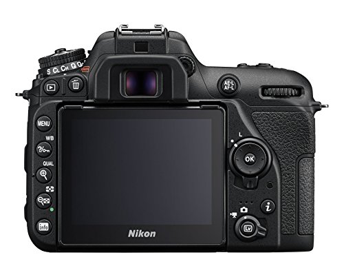 Nikkon D7500 - Cámara réflex digital de 20.9 Mp (pantalla LCD 3.2", 4K/UHD, SnapBridge, Bluetooth, Wifi), color negro - solo cuerpo