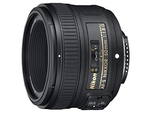 Nikon AF-S 50mm F1.8 G -  [Versión Nikonistas con garantía 5 años y cobertura de robo un año con el acceso a Nikonistas] Objetivo para cámara (distancia focal fija 50 mm, apertura f/1.8) negro