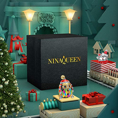 NINAQUEEN Charm Encaja con Pandora Púrpura Lila Trébol de Cuatro Hojas Regalos Mujer Originales Plata de Ley 925 Esmalte Abalorios para Niñas Madre Hija Esposa de Cumpleaños NINAQUEEN Charm Encaja con Pandora Púrpura Lila Trébol de Cuatro Hojas Regalos Mujer Originales Plata de Ley 925 Esmalte Abalorios para Niñas Madre Hija Esposa de Cumpleaños