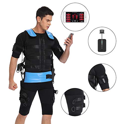 NINI ABS Trainer ccsme Abdominal estimulador Muscular Cardio Global de la máquina Equipo del Ejercicio de la Ropa Interior de Inicio Entrenamiento EEM eléctrico Pulso a Lose Weight,S