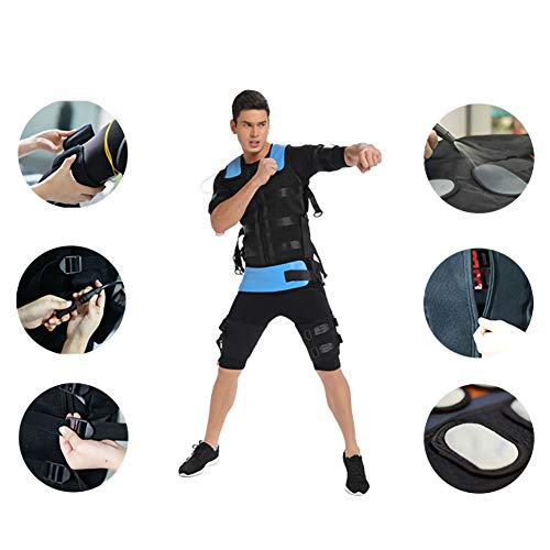 NINI ABS Trainer ccsme Abdominal estimulador Muscular Cardio Global de la máquina Equipo del Ejercicio de la Ropa Interior de Inicio Entrenamiento EEM eléctrico Pulso a Lose Weight,S