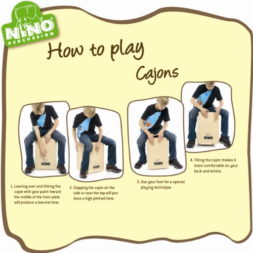 Nino Percussion NINO951-MYO Make Your Own Cajon - Set para montaje de cajón Nino Percussion NINO951-MYO Make Your Own Cajon - Set para montaje de cajón
