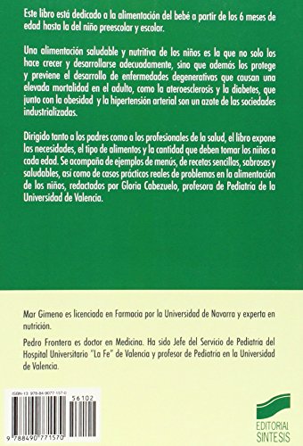 Niños bien alimentados: Menús saludables y nutritivos (Alimentación infantil) - 9788490771570: 2 Niños bien alimentados: Menús saludables y nutritivos (Alimentación infantil) - 9788490771570: 2