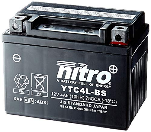 Nitro YTC4L-BS -N- Batería Nitro YTC4L-BS -N- Batería