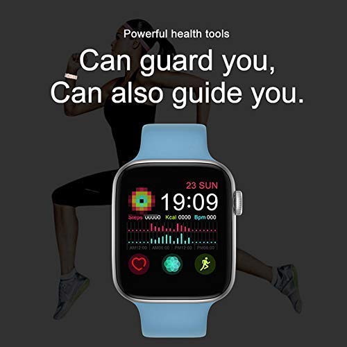 NO BRAND IWO 8 Pro T5 Reloj Inteligente Correa Intercambiable Serie 4 Iw8 Reloj Inteligente Presión cardíaca Presión Arterial Reloj Deportivo para iOS Android PK W34 Chrome NO BRAND IWO 8 Pro T5 Reloj Inteligente Correa Intercambiable Serie 4 Iw8 Reloj Inteligente Presión cardíaca Presión Arterial Reloj Deportivo para iOS Android PK W34 Chrome