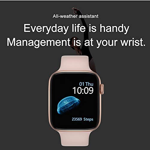 NO BRAND IWO 8 Pro T5 Reloj Inteligente Correa Intercambiable Serie 4 Iw8 Reloj Inteligente Presión cardíaca Presión Arterial Reloj Deportivo para iOS Android PK W34 Chrome NO BRAND IWO 8 Pro T5 Reloj Inteligente Correa Intercambiable Serie 4 Iw8 Reloj Inteligente Presión cardíaca Presión Arterial Reloj Deportivo para iOS Android PK W34 Chrome