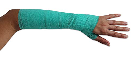 No más pobres adherencia - VERDE - Vendaje estirada 6 rollos x 5 cm x 4,5 m autoadhesivo flexible vendaje, calidad profesional, primeros auxilios Deportes Wrap Vendas - Pack de 6 No más pobres adherencia - VERDE - Vendaje estirada 6 rollos x 5 cm x 4,5 m autoadhesivo flexible vendaje, calidad profesional, primeros auxilios Deportes Wrap Vendas - Pack de 6