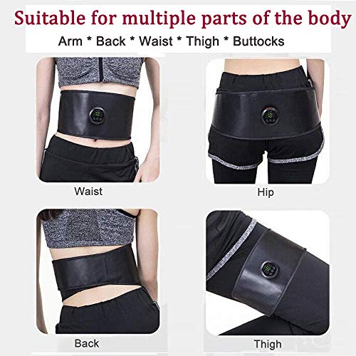 NOBRAND Electroestimulador Muscular Abdominales, USB Recargable EMS Estimulador Muscular Abdominales, para Abdomen/Cintura/Pierna/Brazo no Necesita Almohadillas ni Gel NOBRAND Electroestimulador Muscular Abdominales, USB Recargable EMS Estimulador Muscular Abdominales, para Abdomen/Cintura/Pierna/Brazo no Necesita Almohadillas ni Gel