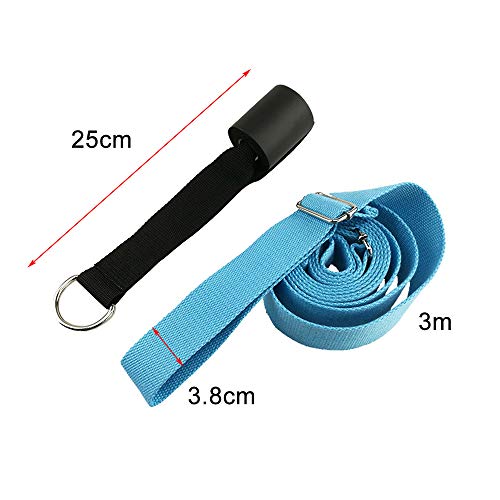 NOBRAND MINGZE Estirador De Piernas, Obtener Más Flexible con La Puerta De Flexibilidad Entrenador, Equipo De Estiramiento Premium para Ballet Danza Gimnasia Taekwondo Cinturón De Yoga (Rosa roja) NOBRAND MINGZE Estirador De Piernas, Obtener Más Flexible con La Puerta De Flexibilidad Entrenador, Equipo De Estiramiento Premium para Ballet Danza Gimnasia Taekwondo Cinturón De Yoga (Rosa roja)