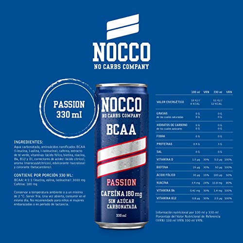 NOCCO BCAA Passion 24 x 330ml