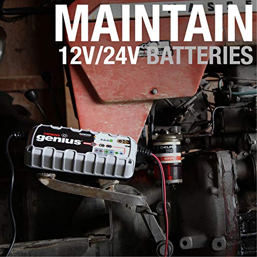 NOCO Genius G26000EU 12V / 24V 26 Amp Pro-Series UltraSafe Smart Cargador de Batería y Mantenedor NOCO Genius G26000EU 12V / 24V 26 Amp Pro-Series UltraSafe Smart Cargador de Batería y Mantenedor