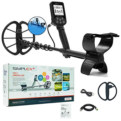 Nokta Makro Simplex - Detector de metales impermeable con bobina de 28 cm Nokta Makro Simplex - Detector de metales impermeable con bobina de 28 cm