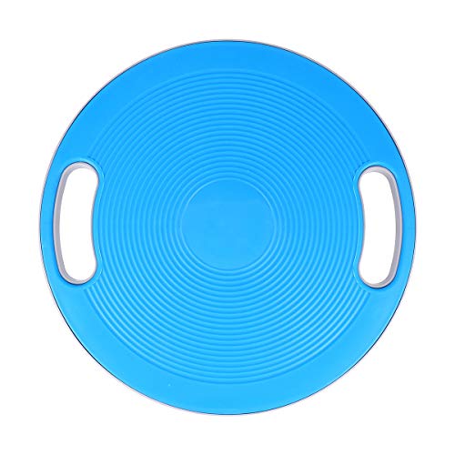 Non Branded Equilibrium Sense Training Disk Disco de Equipo de Fitness Yoga Disco de Equilibrio Disco de Equilibrio de Entrenamiento Saludable para Mujer Hombre (40 cm)