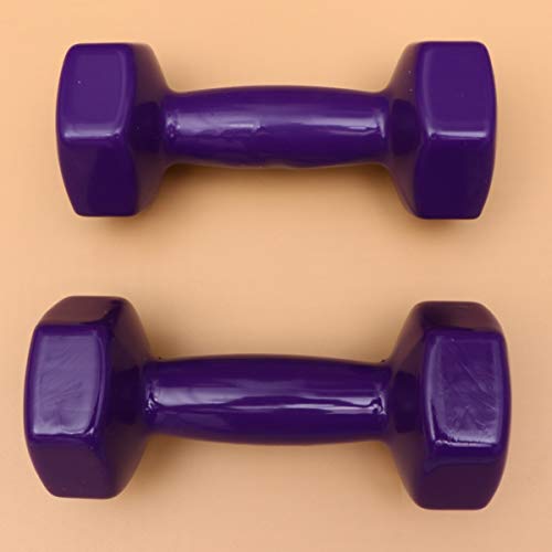 non-branded Mancuernas Mancuernas de Hierro Fundido de Inmersión de Plástico Mancuernas de Fitness Antideslizantes Pesas de Mano Mancuernas de Fitness para Mujeres Hombre (3 Kg Púrpura) non-branded Mancuernas Mancuernas de Hierro Fundido de Inmersión de Plástico Mancuernas de Fitness Antideslizantes Pesas de Mano Mancuernas de Fitness para Mujeres Hombre (3 Kg Púrpura)