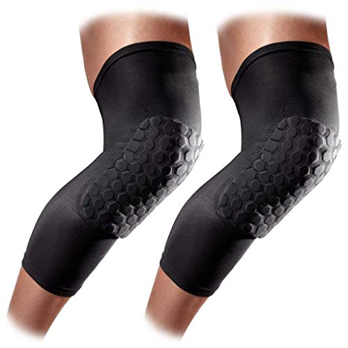 NONMON Rodillera Deportiva Extensible Compresión Baloncesto,Almohadilla 9mm Grosor,Mangas de Pierna Soporte Antideslizante para Hombre Mujere,Protección para Voleibol Rugby Correr Fútbol,1 Par NONMON Rodillera Deportiva Extensible Compresión Baloncesto,Almohadilla 9mm Grosor,Mangas de Pierna Soporte Antideslizante para Hombre Mujere,Protección para Voleibol Rugby Correr Fútbol,1 Par