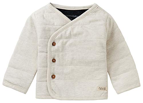 Noppies U Cardigan LS Hendrina Suéter, RAS1202 Harina de Avena para niña-P611, 62 para Bebés