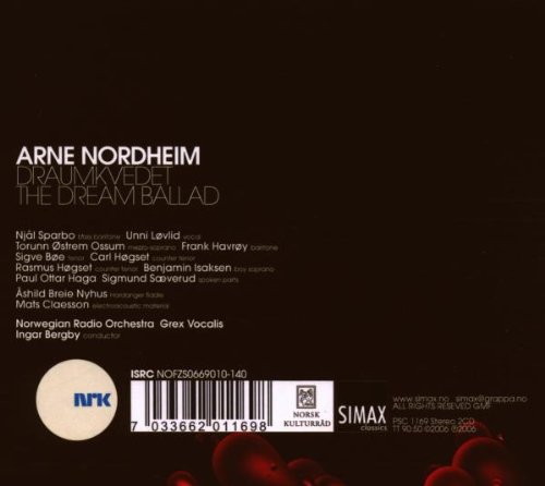 Nordheim : Draumkvedet (opéra) Nordheim : Draumkvedet (opéra)
