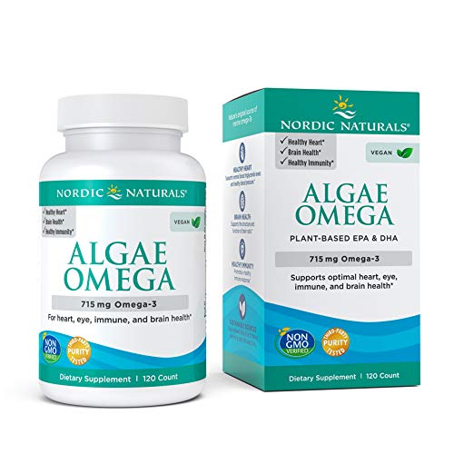 Nordic Naturals Alga Omega, 715Mg Omega 3-120 Cápsulas Blandas 120 Unidades 160 g Nordic Naturals Alga Omega, 715Mg Omega 3-120 Cápsulas Blandas 120 Unidades 160 g