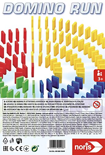 Noris Domino Run 606065644 - Juego de dominó (200 fichas de dominó, a Partir de 3 años) Noris Domino Run 606065644 - Juego de dominó (200 fichas de dominó, a Partir de 3 años)