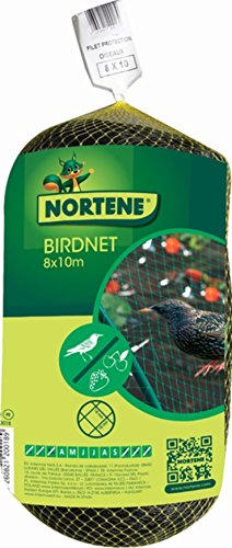 Nortene Malla antipájaros negra 8 x 10m