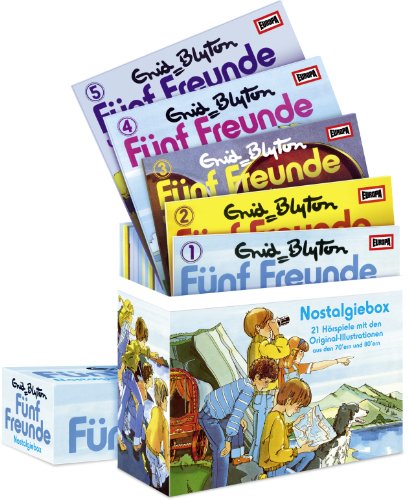 Nostalgiebox (21 Hörspiele mit den Original-Illustrationen aus den 70´ern & 80 ´ern)